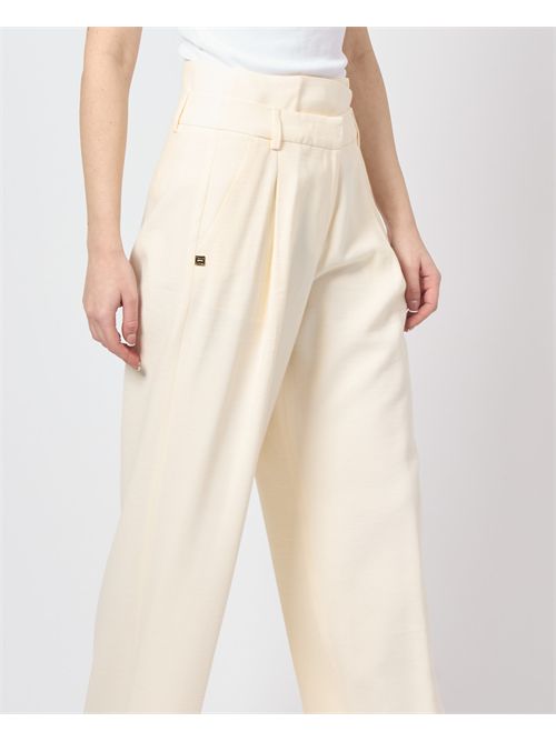 Manila Grace viscose trousers MANILA GRACE | P111VUMA332